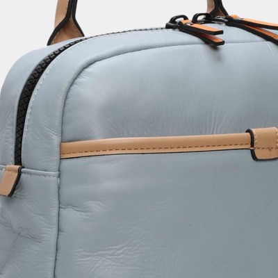 Mochila para mujer Ter en azul pastel y amarillo - Cnp20641