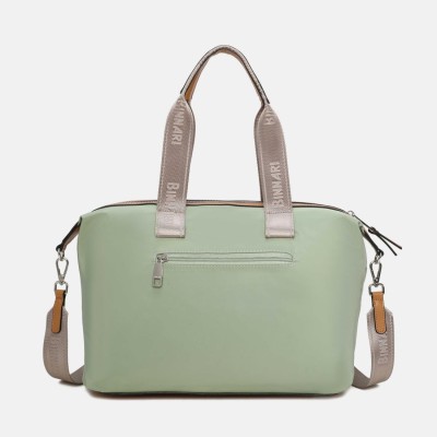 Bolso de tejido tipo Bowling Tajuña en color verde pastel - Cnp20630