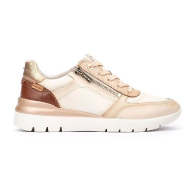 Pikolinos deportivo Cantabria para mujer con cremallera en crudo - Pk6524c2 Pikolinos deportivo Cantabria para mujer con cremallera en crudo - Pk6524c2