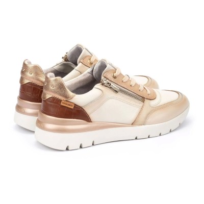 Pikolinos deportivo Cantabria para mujer con cremallera en crudo - Pk6524c2 Pikolinos deportivo Cantabria para mujer con cremallera en crudo - Pk6524c2