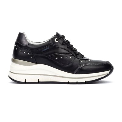 Deportivo Pikolinos Girona con cuña negro para mujer - Pk6548c2 Deportivo Pikolinos Girona con cuña negro para mujer - Pk6548c2