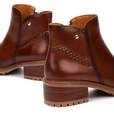 Botines para mujer Pikolinos Medina con cremallera y tacón bajo -Pk8871