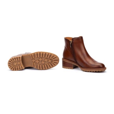 Botines para mujer Pikolinos Medina con cremallera y tacón bajo -Pk8871