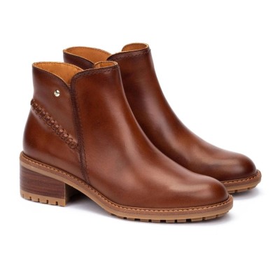 Botines para mujer Pikolinos Medina con cremallera y tacón bajo -Pk8871