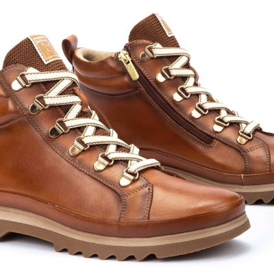 Botín deportivo Pikolinos Vigo para mujer con cordones y cremallera - Pk8564 Botín deportivo Pikolinos Vigo para mujer con cordones y cremallera - Pk8564