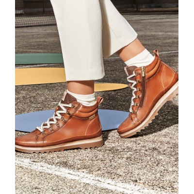 Botín deportivo Pikolinos Vigo para mujer con cordones y cremallera - Pk8564 Botín deportivo Pikolinos Vigo para mujer con cordones y cremallera - Pk8564