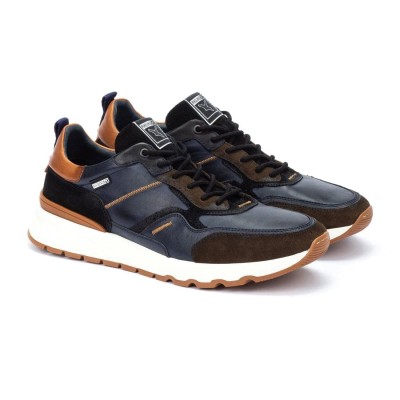 Deportivo Pikolinos Aranda para hombre en piel marino - Pk6374c1