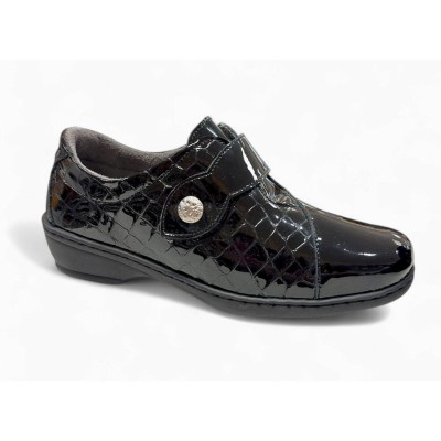 Zapato ancho especial Notton para mujer en piel charol - N1061 Zapato ancho especial Notton para mujer en piel charol - N1061