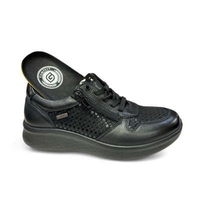 Zapatos negros anchos especiales G Comfort para mujer impermeables - Gcp819sw Zapatos negros anchos especiales G Comfort para mujer impermeables - Gcp819sw