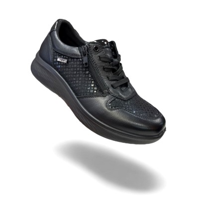 Zapatos negros anchos especiales G Comfort para mujer impermeables - Gcp819sw Zapatos negros anchos especiales G Comfort para mujer impermeables - Gcp819sw