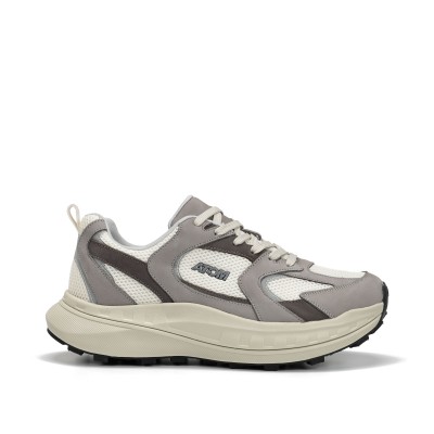 Deportiva Atom urbana para hombre en piel y tejido -  Fat197