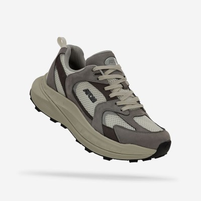 Deportiva Atom urbana para hombre en piel y tejido -  Fat197