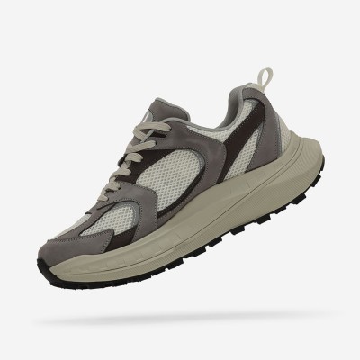 Deportiva Atom urbana para hombre en piel y tejido -  Fat197