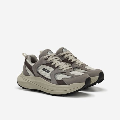 Deportiva Atom urbana para hombre en piel y tejido -  Fat197