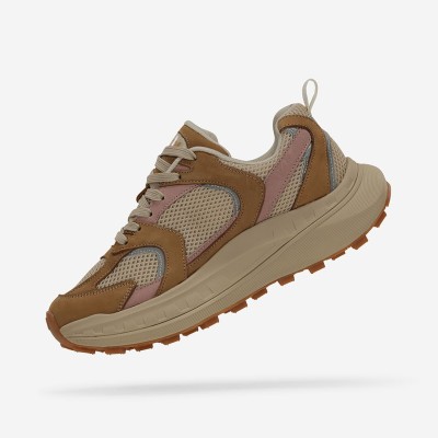 Zapatillas deportivas urbanas Atom mujer en piel tejido - Fat198 Zapatillas deportivas urbanas Atom mujer en piel tejido - Fat198