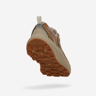 Zapatillas deportivas urbanas Atom mujer en piel tejido - Fat198 Zapatillas deportivas urbanas Atom mujer en piel tejido - Fat198