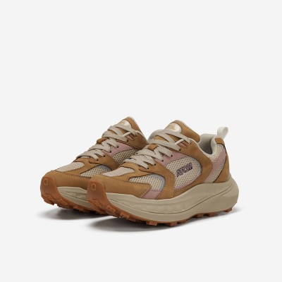 Zapatillas deportivas urbanas Atom mujer en piel tejido - Fat198 Zapatillas deportivas urbanas Atom mujer en piel tejido - Fat198