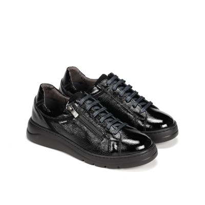 Zapatos deportivos Fluchos Pompas en piel charol mujer - F1666