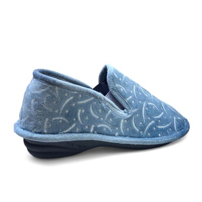 Zapatillas de casa cerradas con acolchado Biorelax para mujer - Bio1822 Zapatillas de casa cerradas con acolchado Biorelax para mujer - Bio1822