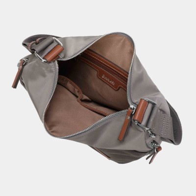 Bolso amplio de hombro para mujer Louise en gris - Cnp20852 Bolso amplio de hombro para mujer Louise en gris - Cnp20852