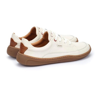 Zapato Barefoot para mujer Aranjuez de Pikolinos en piel blanca - Pk6363c12m