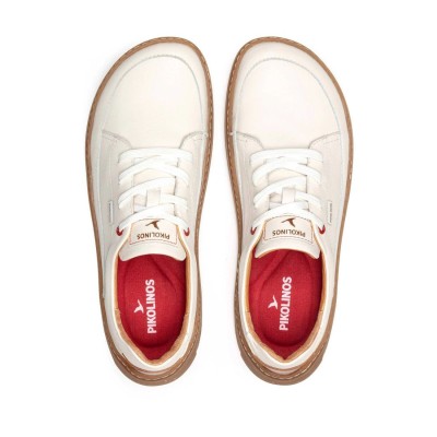 Zapato Barefoot para mujer Aranjuez de Pikolinos en piel blanca - Pk6363c12m