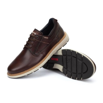 Zapatos para hombre Pikolinos Bilbao extra ligero marrón - Pk4292c1