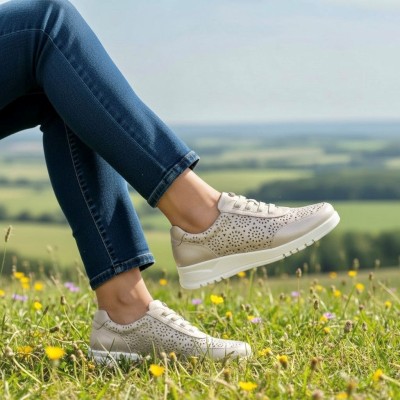 Zapatos sport mujer Pitillos ancho especial para primavera - P20301