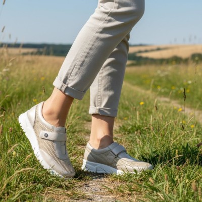 Zapatos sport ancho especial Pitillos para mujer primavera - P20303