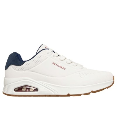Deportiva Skechers Uno para hombre con cámara de aire blanca - Sk183004