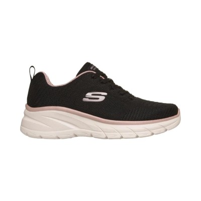Deportiva Skechers mujer Fashion Fit con cuña en negro - Sk150384