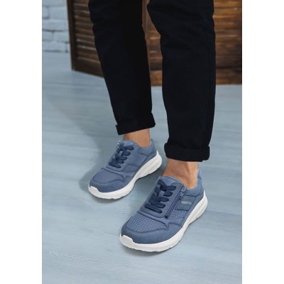 Zapatilla deportiva horma ancha Gcomfort cremallera mujer - Gc1623j