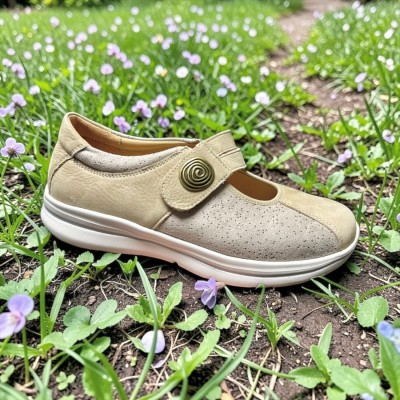 Zapato Mercedes ancho especial G Comfort plantillas ortopédicas - Gc822pfb