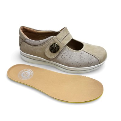 Zapato Mercedes ancho especial G Comfort plantillas ortopédicas - Gc822pfb