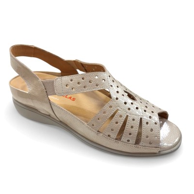 Sandalias horma ancha DOCTOR Cutillas para plantilla ortopédica - Doc53727