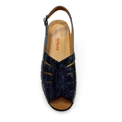 Doctor Cutillas sandalias para plantillas ortopédicas anchas mujer - Doc53712