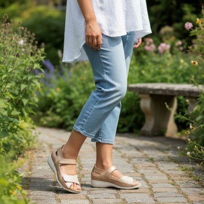 Sandalias trasera cerrada para plantillas ortopedicas Doctor Cutillas mujer - Doc53720