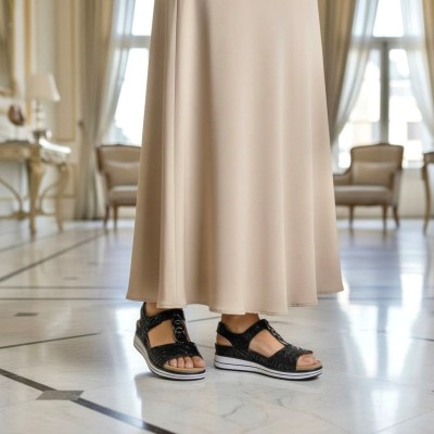 Sandalias de vestir bonitas para plantillas ortopédicas G Comfort mujer - Gc664n