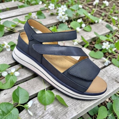 G Comfort sandalias para plantillas ortopédicas para mujer azul - Gc661a