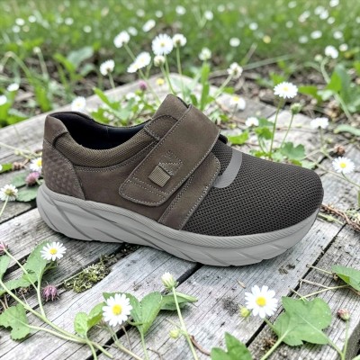 G Comfort deportivas anchas y cómodas con velcro hombre - Gc1512m