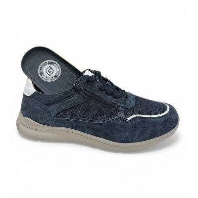 Zapato deportivo ancho especial G Comfort para hombre con cremallera - Gc966lm