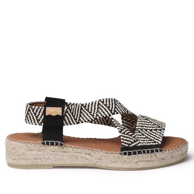 Alpargatas de mujer planas Eliana en tejido elástico Toni Pons - Tpeliana