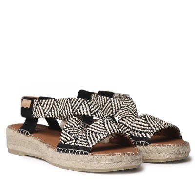 Alpargatas de mujer planas Eliana en tejido elástico Toni Pons - Tpeliana