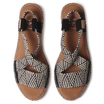 Alpargatas de mujer planas Eliana en tejido elástico Toni Pons - Tpeliana