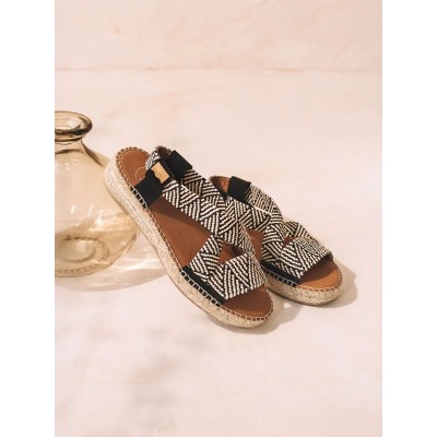 Alpargatas de mujer planas Eliana en tejido elástico Toni Pons - Tpeliana