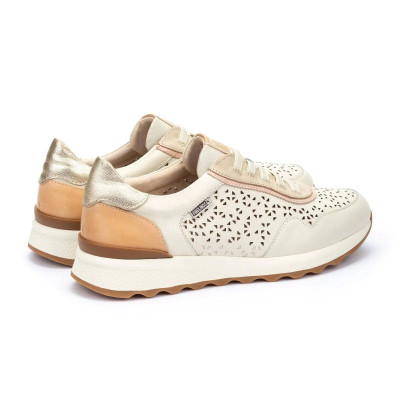 Arrecife deportivo de piel mujer con elásticos Pikolinos - Pk6629c1