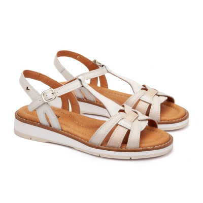 Sandalias planas Roquetas para mujer con hebilla Pikolinos - Pk0789c1