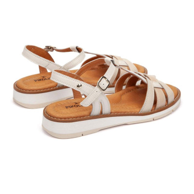 Sandalias planas Roquetas para mujer con hebilla Pikolinos - Pk0789c1