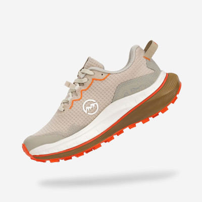 Zapatillas trail running Atom Terra Max en beige mujer - Fat180b