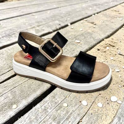 Fluchos sandalia Street para mujer plataforma y velcro - F2166